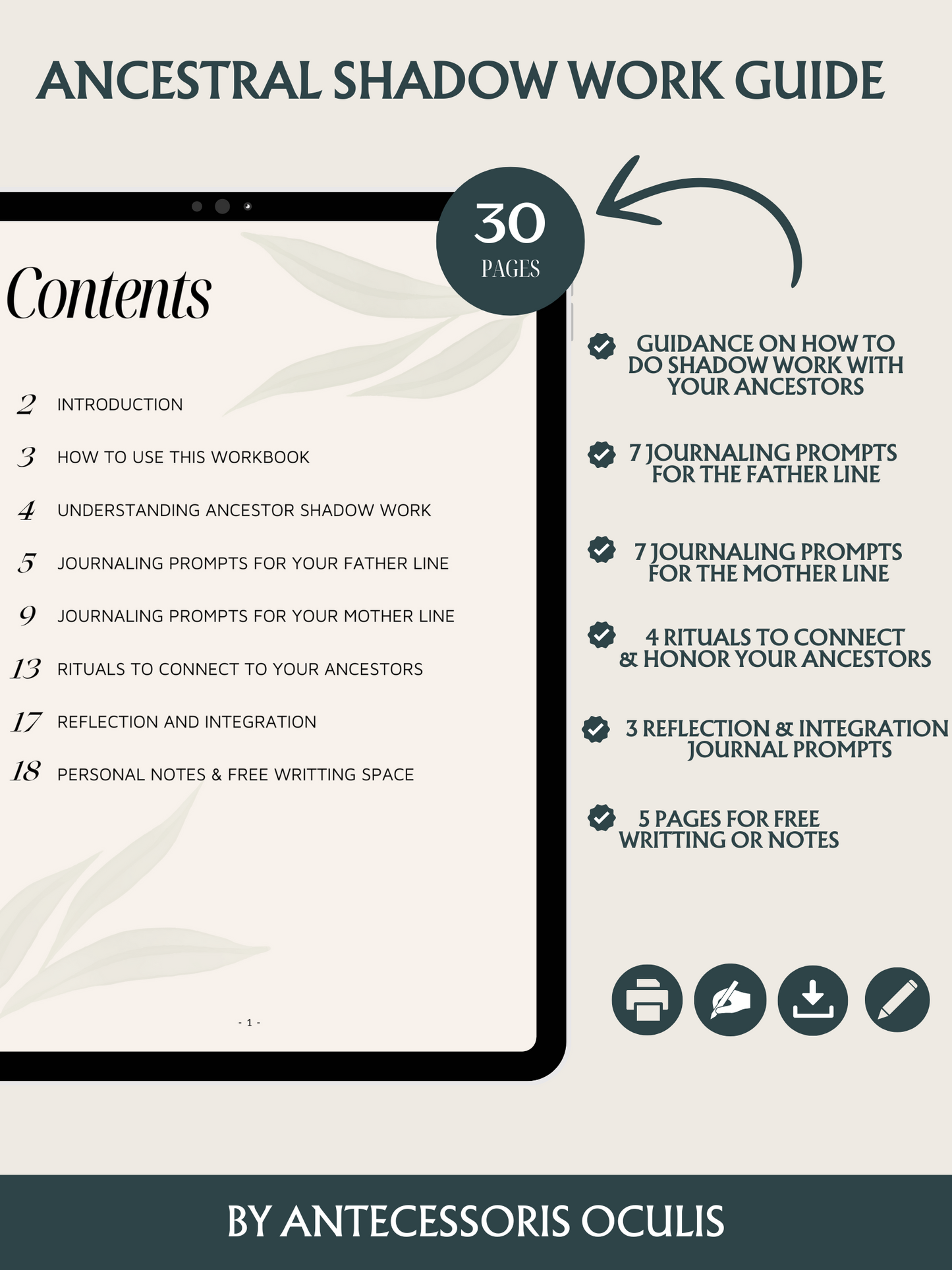 Ancestral Shadow Work Guide