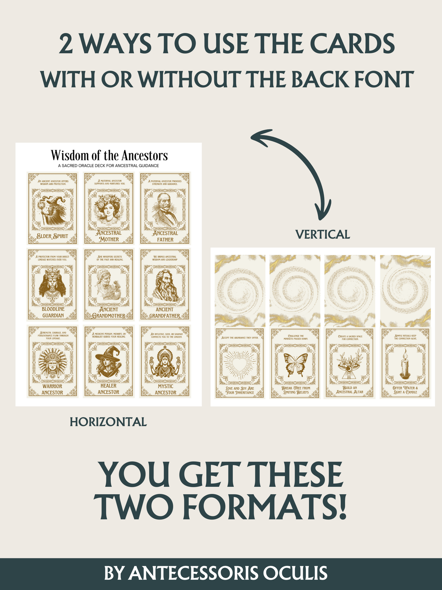 Wisdom of the Ancestors: A Sacred Oracle Deck for Ancestral Guidance