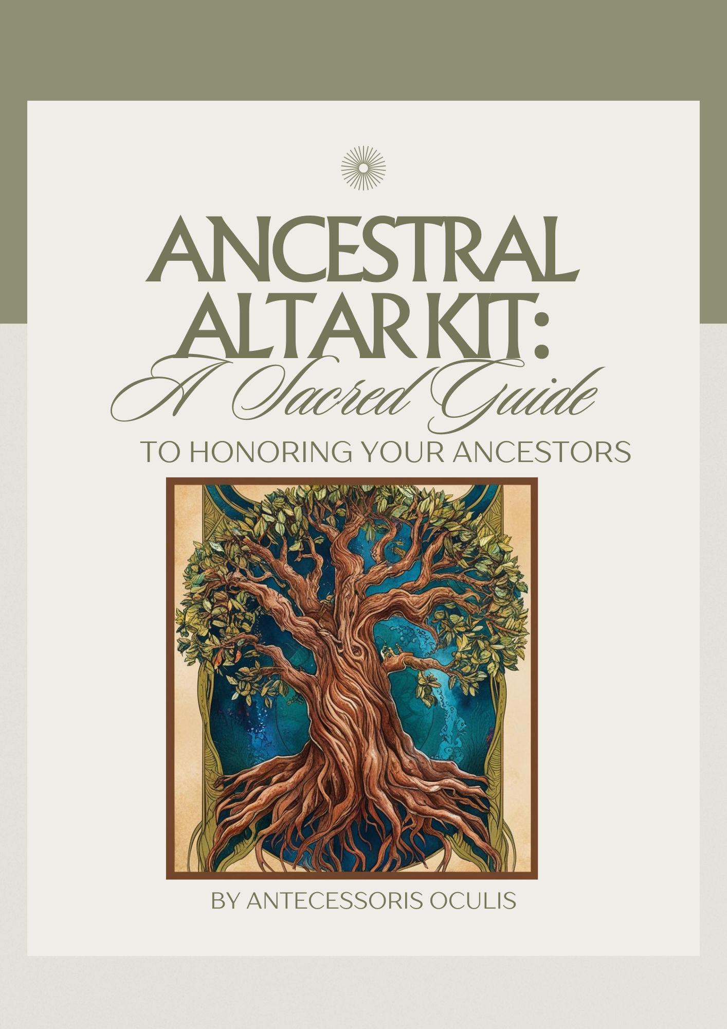 Ancestral Altar Kit: A Sacred Guide to Honoring Your Ancestors