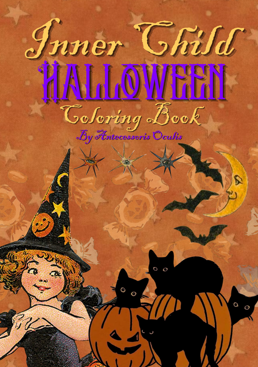 Printable Inner Child Halloween Coloring Book